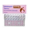 Lorazepam Tablets 2.5mg